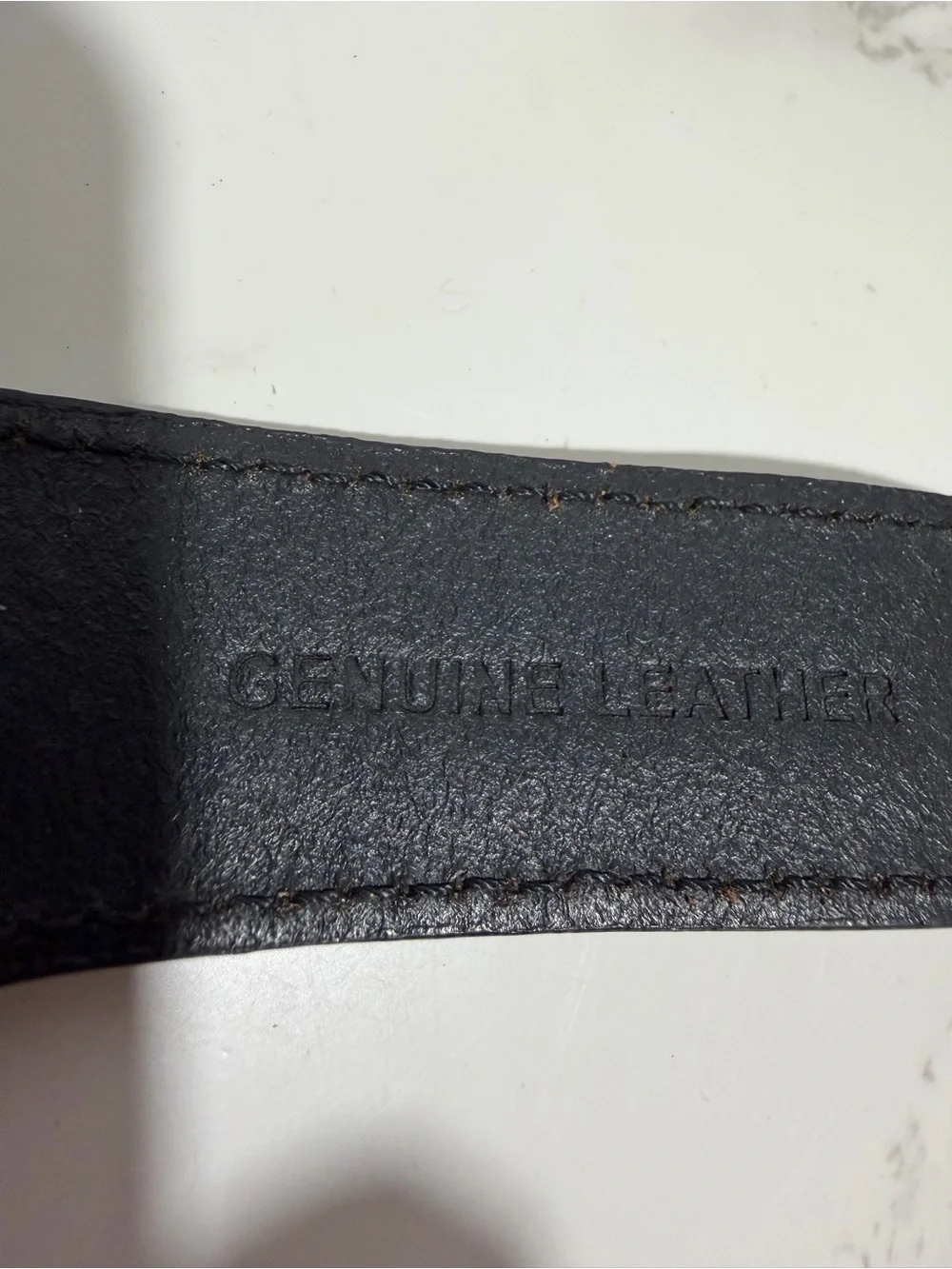 Vintage‎ Black Women's Leather Belt with Ornate Silver Buckle - S/M